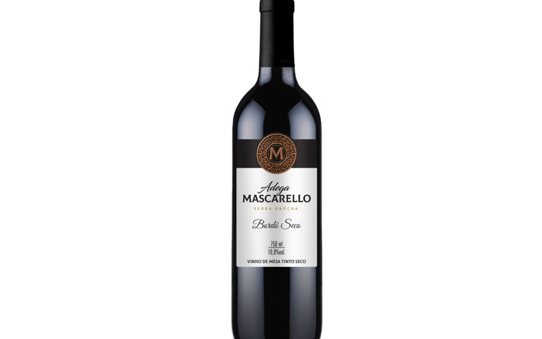 Vinho Tinto de Mesa Seco Bordô