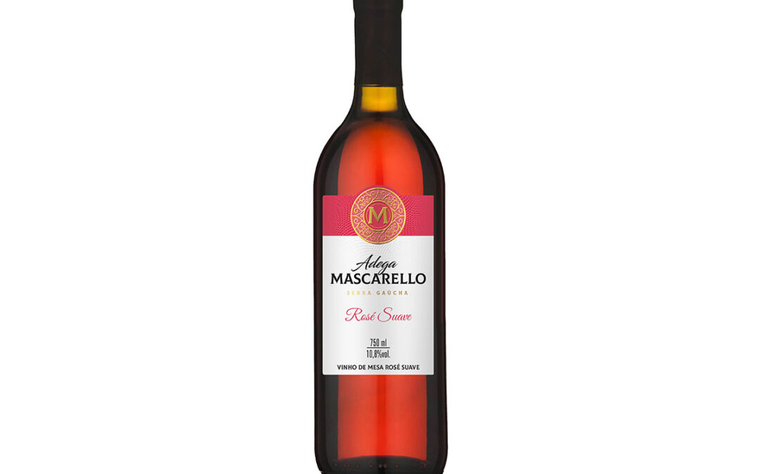 Vinho Rosé de Mesa Suave